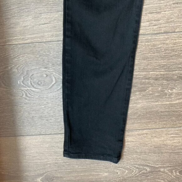 Aritzia Wilfred Free Women's Skinny Jeans Black midrise Stretch Denim Size 0 - Picture 6 of 13